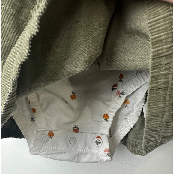 Carter's Baby Set Dress Me Up 12 months Apple Print Bodysuit Dress Fall A55 - Picture 3 of 4